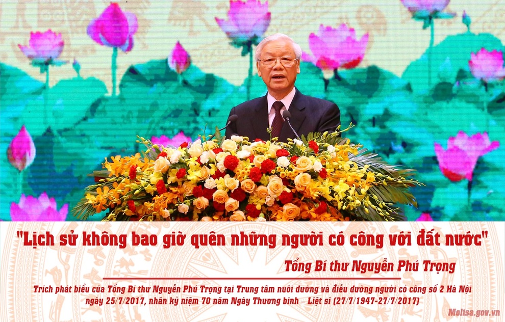 Tổng Bí thư Nguyễn Phú Trọng với hoạt động tri ân người có công với cách mạng - 1