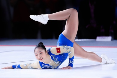 Ngắm các VĐV Aerobic trẻ đẹp giành trọn 5 HCV SEA Games cho Việt Nam