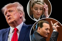 Cựu Tổng thống Mỹ Donald Trump lên tiếng về... Johnny Depp và Amber Heard
