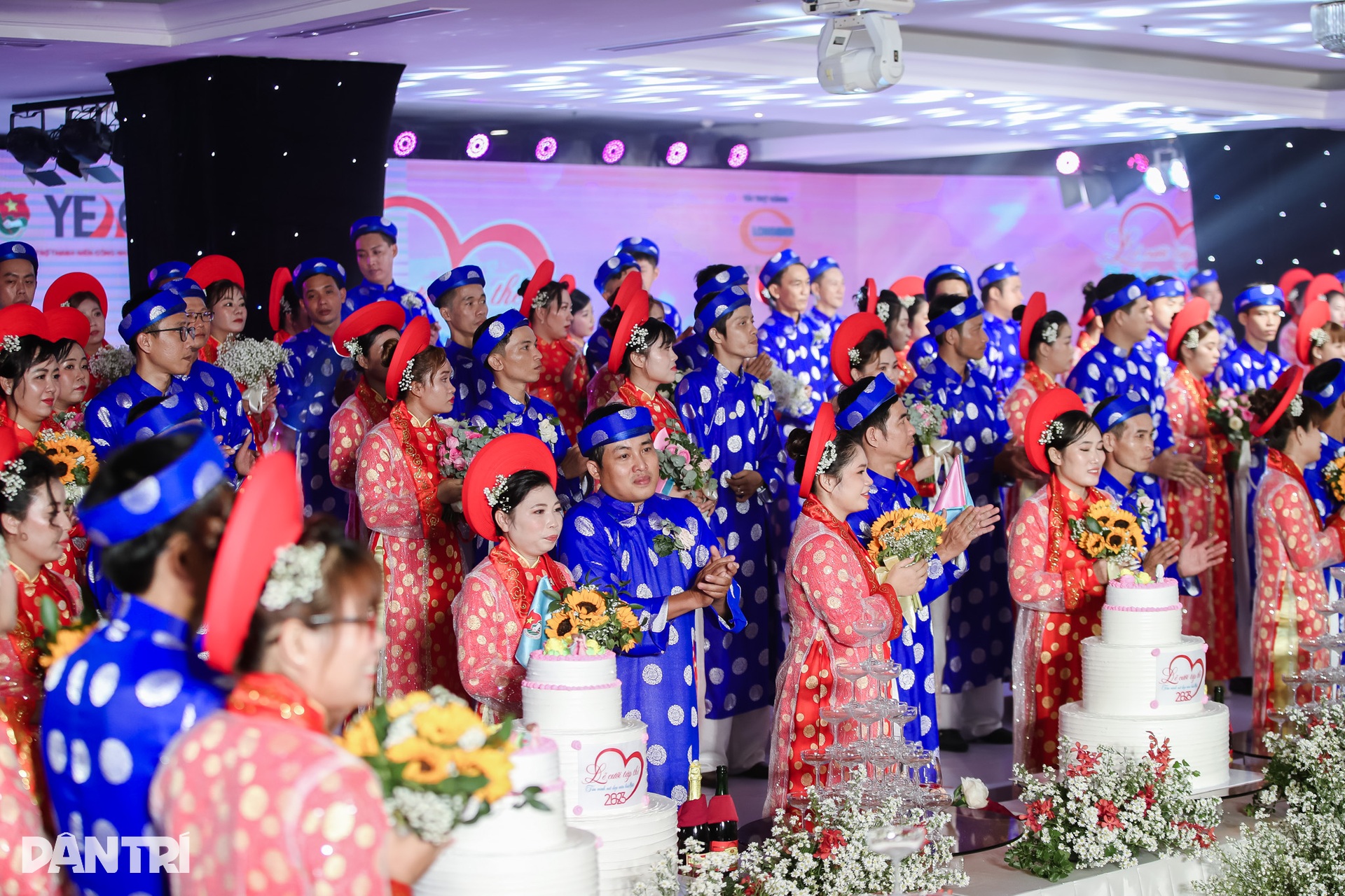 Lễ cưới trong mơ của 82 cặp đôi ở TPHCM - 7 Lễ cưới trong mơ của 82 cặp đôi ở TPHCM - 7