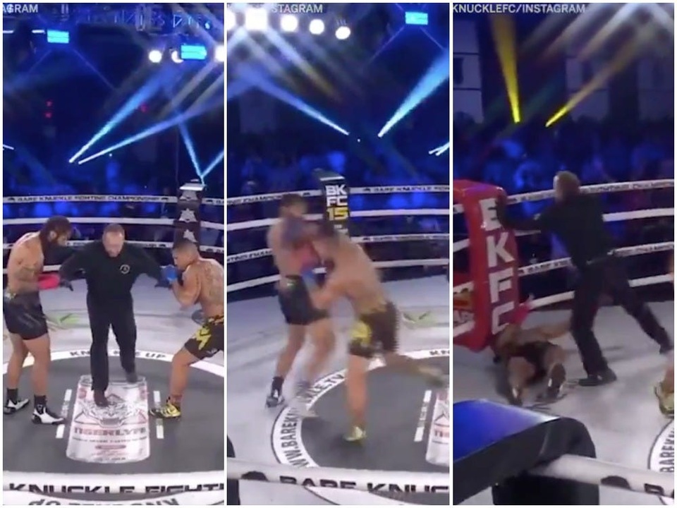 Khán giả chưa kịp ngồi, võ sĩ đã hạ knock-out đối thủ - 1 Khán giả chưa kịp ngồi, võ sĩ đã hạ knock-out đối thủ - 1