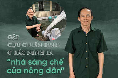 Gặp cựu chiến binh ở Bắc Ninh là "nhà sáng chế của nông dân"