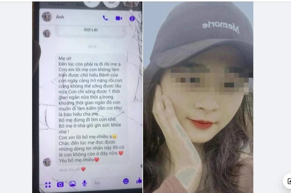 Nữ sinh mất tích bất ngờ thông báo đang ở Hà Nội, khuyên gia đình đừng tìm - 1 Nữ sinh mất tích bất ngờ thông báo đang ở Hà Nội, khuyên gia đình đừng tìm - 1