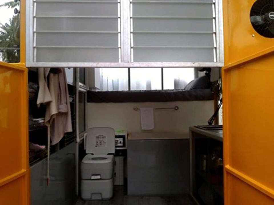 Khám phá nhà “xe kéo” siêu nhỏ tiện dụng - 8