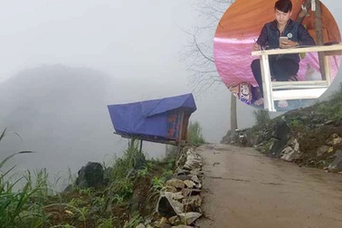 Nam sinh H’Mông dựng lán cheo leo sườn núi để bắt sóng học online mùa dịch