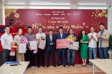 Lễ trao giải Cuộc thi ảnh Niềm vui ngày Xuân 2024