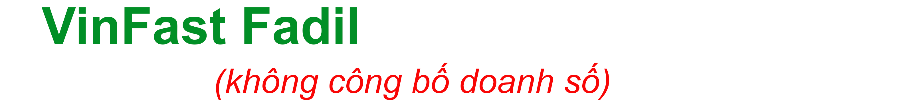 Phân khúc xe đô thị tháng 2/2020: VinFast Fadil vẫn là ẩn số - 12 Phân khúc xe đô thị tháng 2/2020: VinFast Fadil vẫn là ẩn số - 12