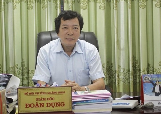 Ông Đoàn Dụng, Giám đốc Sở Nội vụ Quảng Ngãi.