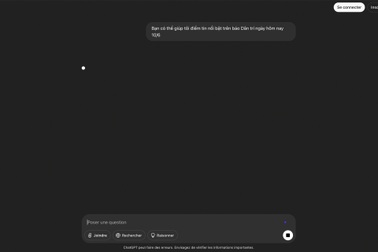 ChatGPT bất ngờ bị sập, không phản hồi người dùng