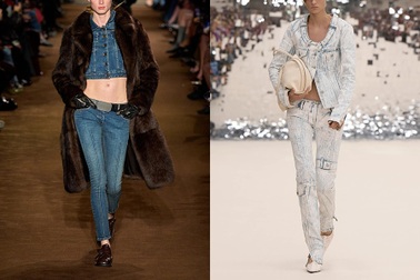 Kiểu quần jeans tôn đường cong gợi cảm được yêu thích trở lại