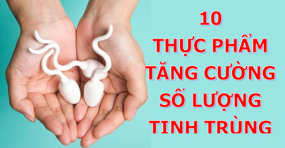 Top 10 thực phẩm giúp các chàng tăng cường số lượng tinh trùng - 1 Top 10 thực phẩm giúp các chàng tăng cường số lượng tinh trùng - 1