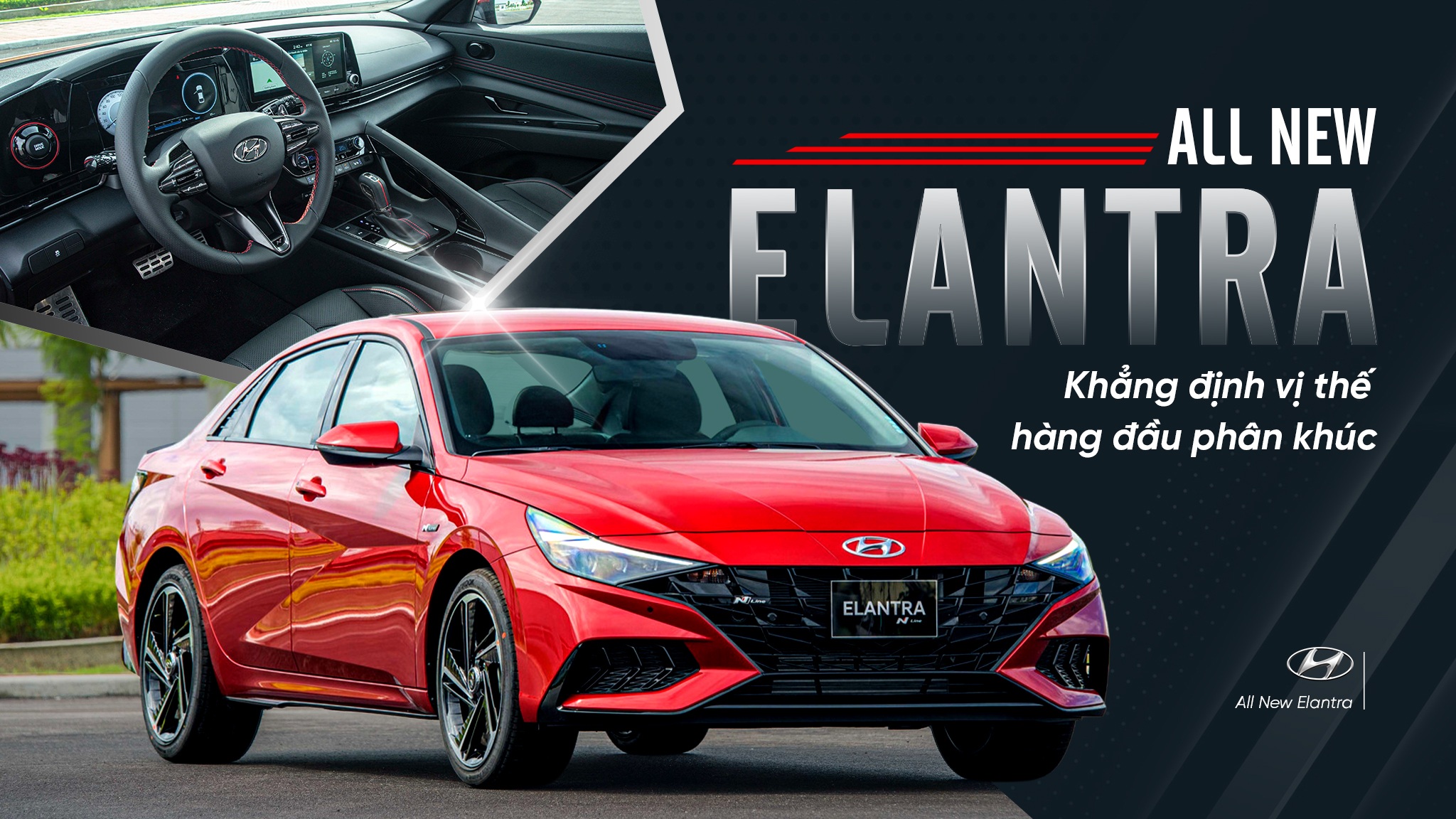 Hyundai Elantra N-Line: hút mắt từ mọi góc nhìn, trang bị hấp dẫn, động cơ là điểm nhấn