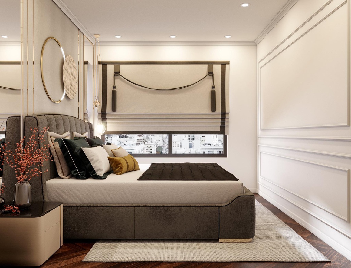 Bất ngờ trong căn hộ siêu nhỏ, chỉ 43 m2 với phong cách tân cổ điển - 12 Bất ngờ trong căn hộ siêu nhỏ, chỉ 43 m2 với phong cách tân cổ điển - 12