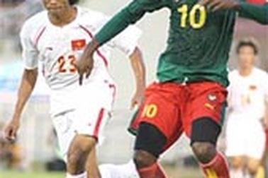 Olympic Việt Nam không thể cưỡng nổi sức mạnh của "Sư tử"