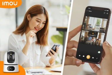 Camera Imou Ranger Dual tích hợp ống kính kép - gấp đôi khả năng bảo vệ