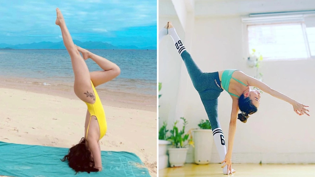 Sao Việt gợi cảm với yoga: Hồ Ngọc Hà mặc bikini, Sĩ Thanh tạo dáng khó - 6 Sao Việt gợi cảm với yoga: Hồ Ngọc Hà mặc bikini, Sĩ Thanh tạo dáng khó - 6