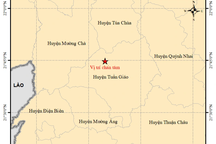 Động đất 3.0 độ richter ở Điện Biên