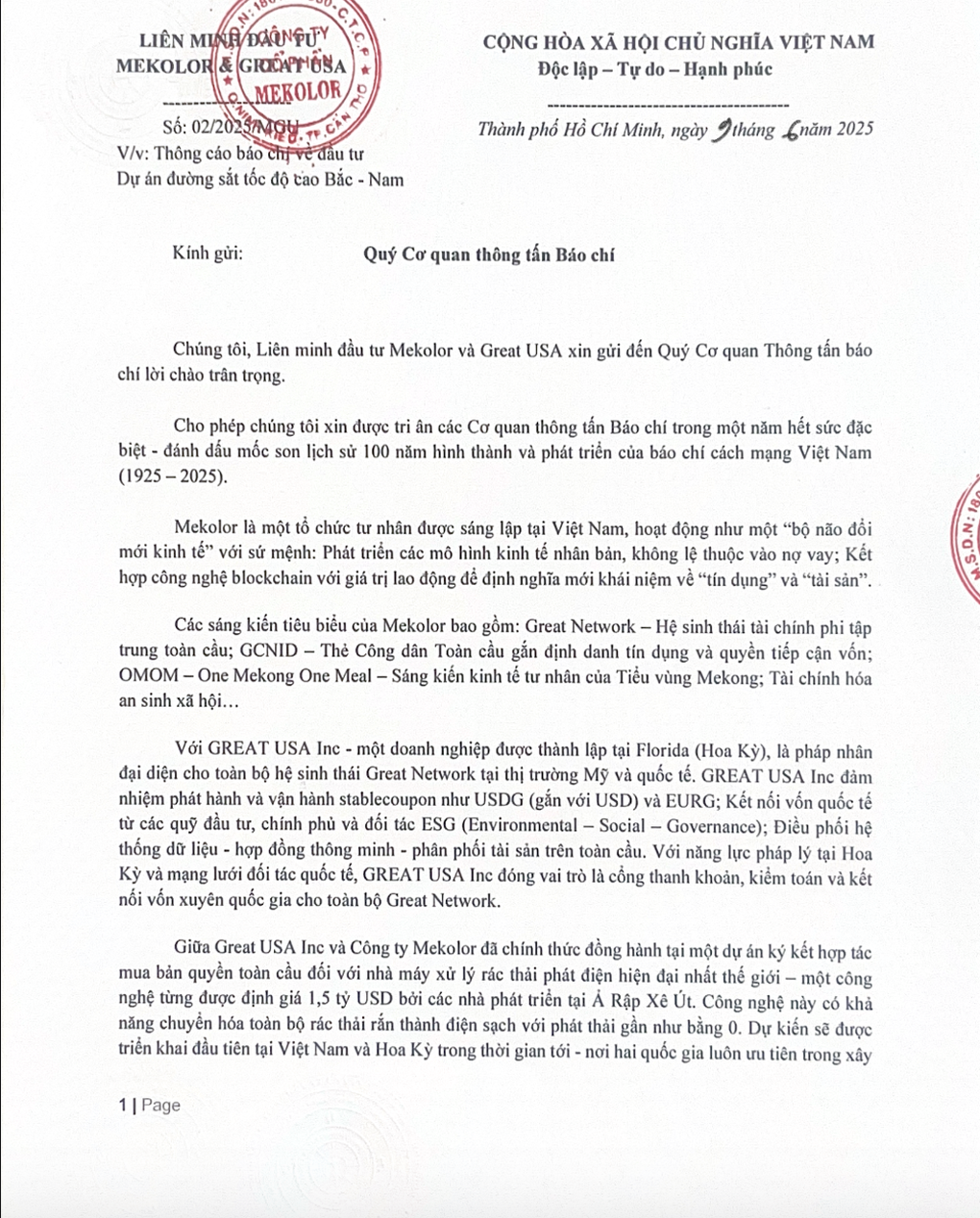Bị nói phông bạt, giám đốc công ty xin đầu tư 100 tỷ USD nói gì? - 1 Bị nói phông bạt, giám đốc công ty xin đầu tư 100 tỷ USD nói gì? - 1