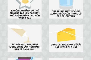 Những bí quyết nấu nướng tuyệt hay giúp bạn trở thành đầu bếp chuyên nghiệp