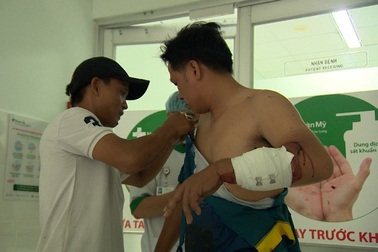 Chém nhau ở Cần Thơ do cẩu xe ở BOT Cai Lậy?!