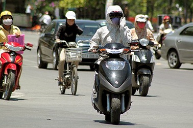 Quá ngột ngạt với đợt nắng nóng đầu mùa