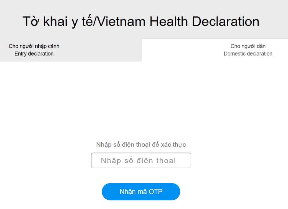 Hướng dẫn chi tiết cách khai báo y tế thông qua smartphone hoặc máy tính - 8 Hướng dẫn chi tiết cách khai báo y tế thông qua smartphone hoặc máy tính - 8