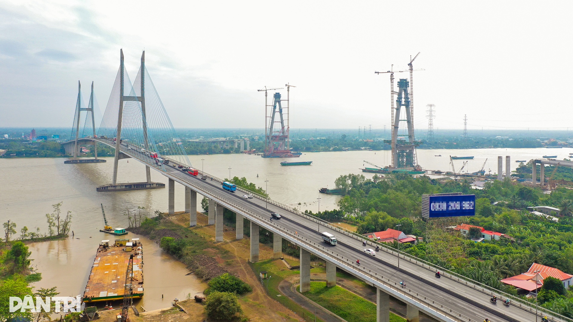 Hình hài dự án cầu dây văng trụ chữ A cao nhất vùng Tây Nam Bộ - 2 Hình hài dự án cầu dây văng trụ chữ A cao nhất vùng Tây Nam Bộ - 2
