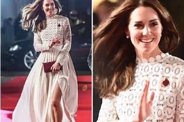 Công nương Anh quyến rũ trên thảm đỏ