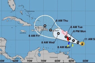 Caribe chuẩn bị ứng phó siêu bão mới