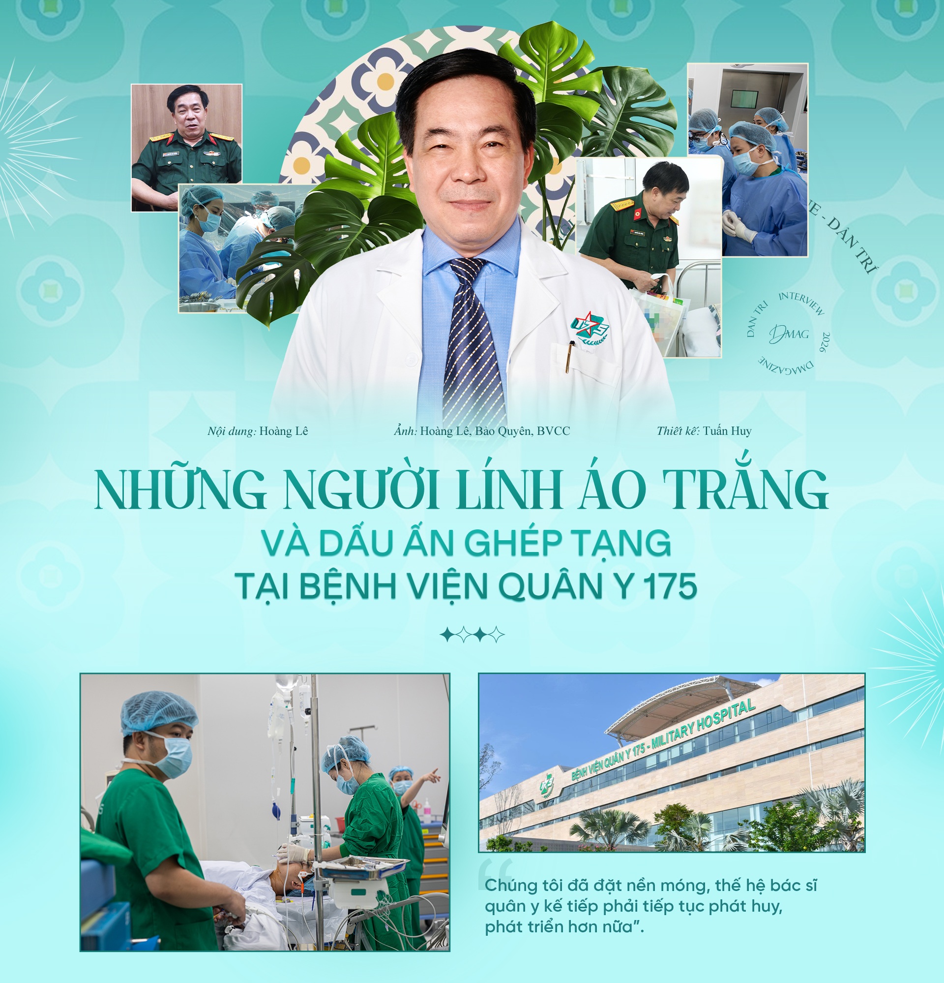Những người lính áo trắng và dấu ấn ghép tạng tại Bệnh viện Quân y 175