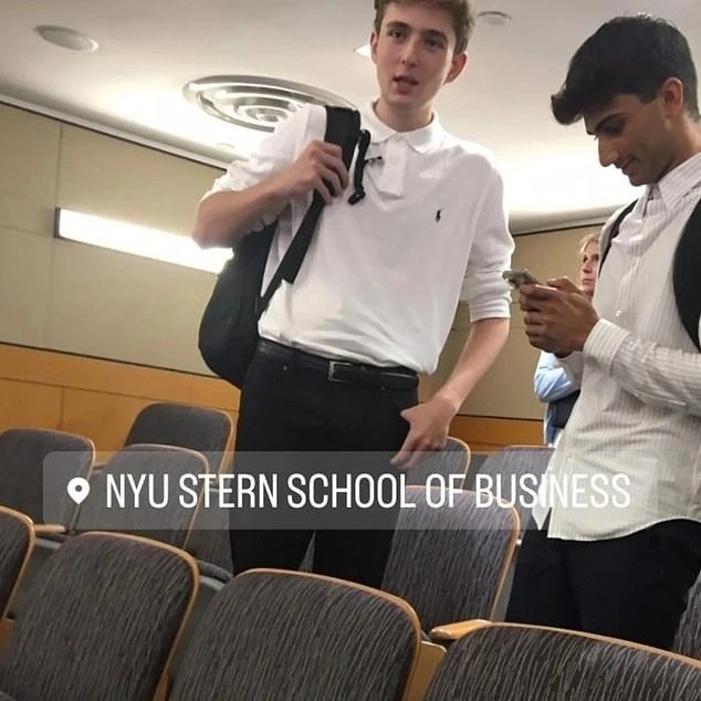 배런 트럼프에 대한 악담으로 곤경에 처한 여학생 - 2 Nói điều không hay về Barron Trump, nữ sinh viên gặp rắc rối - 2