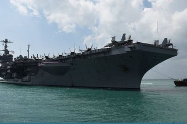 “Hạm đội xanh” của Mỹ tới căn cứ hải quân Singapore