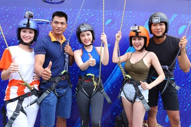 Đông Nhi sắp sửa lập “hat-trick” chinh phục thử thách độ cao