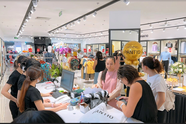PANTIO khẳng định vị thế thương hiệu Việt tại TTTM Vincom Center Đồng Khởi