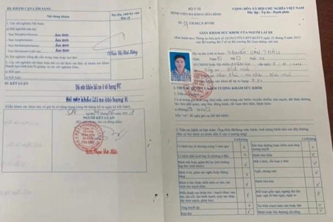Tài xế uống thuốc tâm thần hàng tháng vẫn được cấp bằng lái ô tô hạng E? - 2 Tài xế uống thuốc tâm thần hàng tháng vẫn được cấp bằng lái ô tô hạng E? - 2