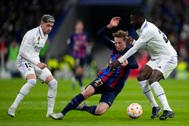 HLV Xavi: "Barcelona vẫn phải thận trọng ở trận lượt về với Real Madrid"