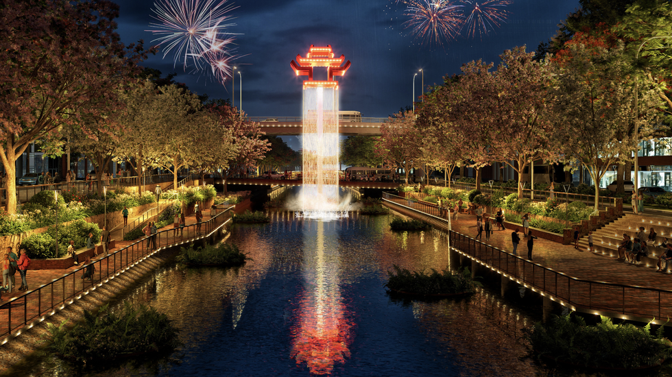 Phối cảnh đẹp ngỡ ngàng dự án công viên dọc sông Tô Lịch - 10 Phối cảnh đẹp ngỡ ngàng dự án công viên dọc sông Tô Lịch - 10