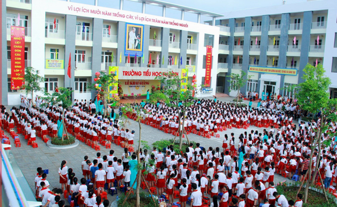 Trường tiểu học có quy mô tối thiểu 10 lớp và tối đa 30 lớp - Ảnh 1. Trường tiểu học có quy mô tối thiểu 10 lớp và tối đa 30 lớp - Ảnh 1.