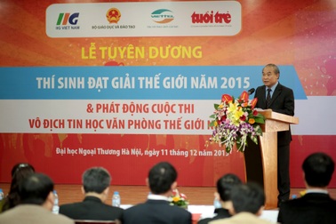 Phát động cuộc thi Vô địch Tin học Văn phòng Thế giới 2016