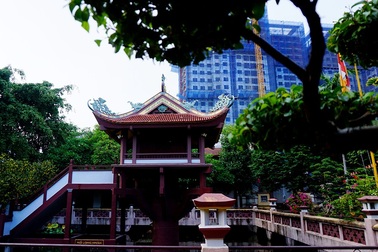 Độc đáo ngôi chùa Một Cột ở... Sài Gòn