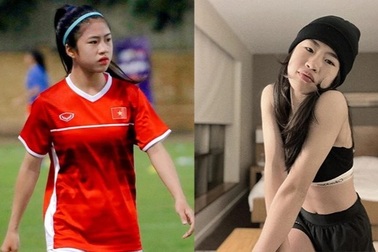 Thanh Nhã - tiền đạo đội tuyển bóng đá nữ Việt Nam vừa gợi cảm vừa cá tính