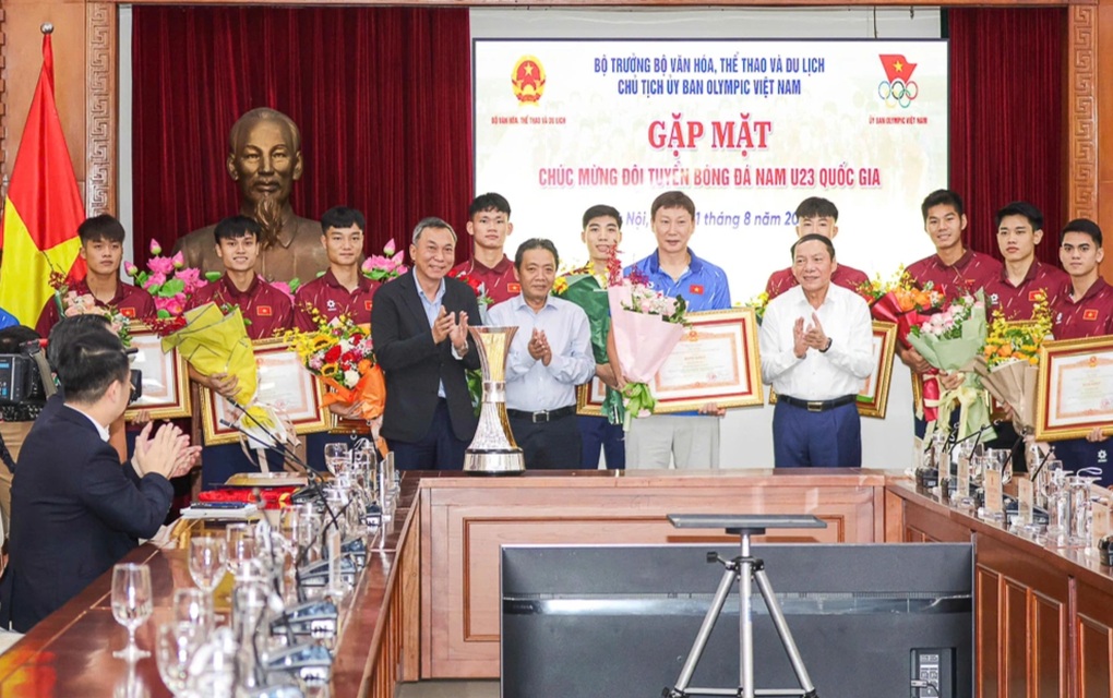 Đội tuyển U23 Việt Nam vinh dự nhận Bằng khen của Thủ tướng Chính phủ - 1 Đội tuyển U23 Việt Nam vinh dự nhận Bằng khen của Thủ tướng Chính phủ - 1