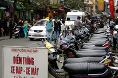 Hà Nội: siết chặt quản lý các điểm trông giữ xe