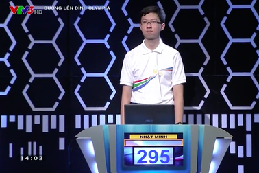 “Cậu bé Google” trở thành thí sinh đầu tiên của Chung kết năm Olympia 17