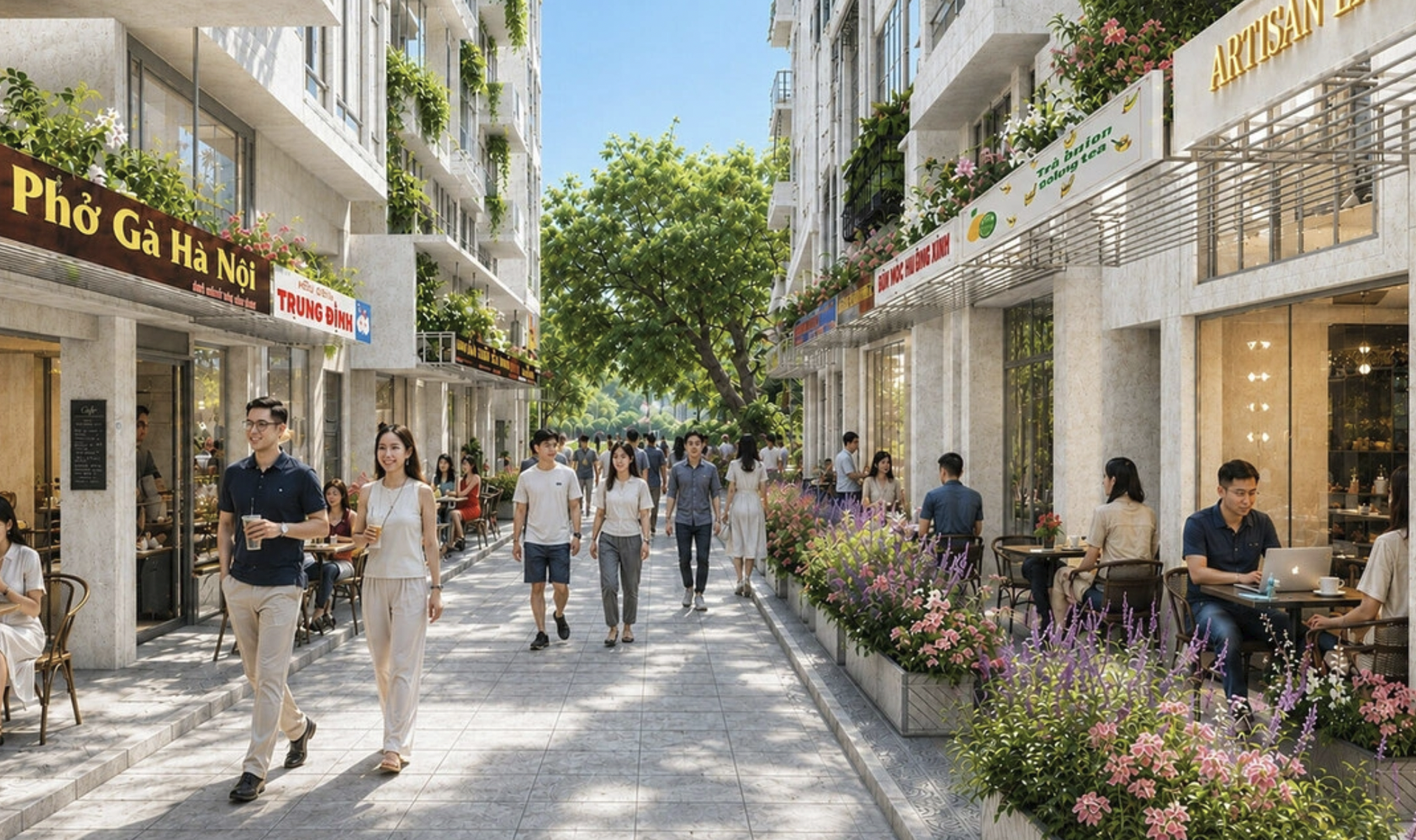 Diện mạo dự kiến khu vực hồ Hoàn Kiếm tầm nhìn 100 năm - 8 Diện mạo dự kiến khu vực hồ Hoàn Kiếm tầm nhìn 100 năm - 8