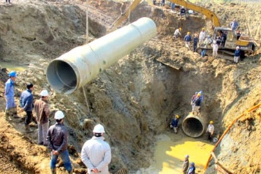 Nước sạch sông Đà dừng cấp nước trong ngày nắng nóng đỉnh điểm