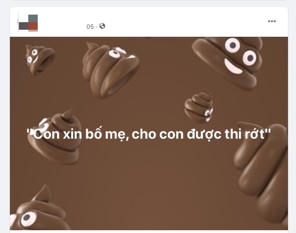 “Xin ba mẹ, cho con được... thi rớt” - 1 “Xin ba mẹ, cho con được... thi rớt” - 1