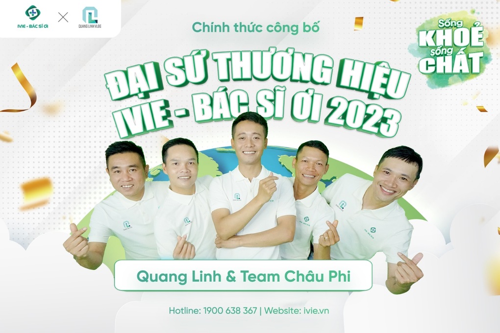 Quang Linh Vlogs là đại sứ thương hiệu 2023 của IVIE - Bác sĩ ơi - 2 Quang Linh Vlogs là đại sứ thương hiệu 2023 của IVIE - Bác sĩ ơi - 2