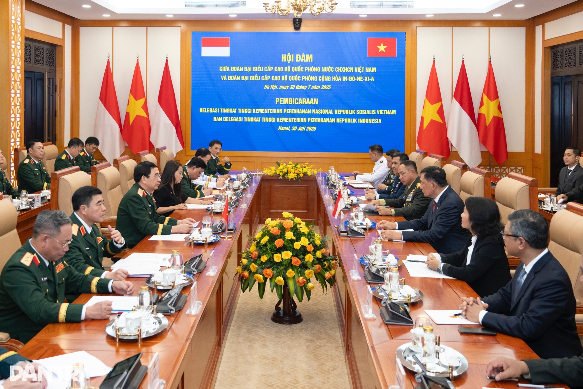 Đại tướng Phan Văn Giang chủ trì lễ đón Bộ trưởng Bộ Quốc phòng Indonesia - 11 Đại tướng Phan Văn Giang chủ trì lễ đón Bộ trưởng Bộ Quốc phòng Indonesia - 11