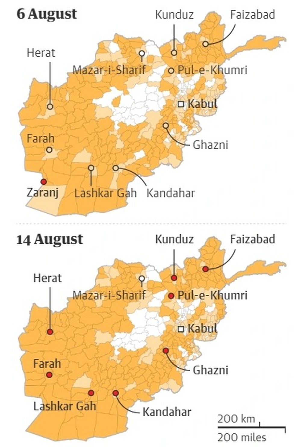 Taliban chiếm thêm thành trì quan trọng, siết chặt vòng vây quanh Kabul - 2 Taliban chiếm thêm thành trì quan trọng, siết chặt vòng vây quanh Kabul - 2
